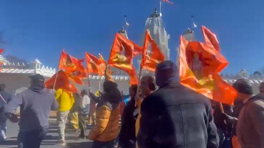 Ram Mandir: એટલાન્ટાની ગલીઓમાં 'જય શ્રીરામ', ગુજરાતીઓએ અમેરિકામાં કાઢી શ્રી રામની ભવ્ય શોભાયાત્રા, તસવીર