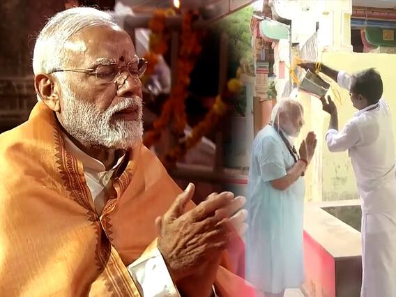 సముద్ర స్నానం.. రామేశ్వరంలో ప్రధాని మోదీ పూజలు