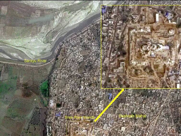 Ayodhya Ram Mandir Inauguration View Of Ram Mandir From Space ISRO Captures Ram Mandir: అంతరిక్షం నుంచి అయోధ్య ఎలా కనిపిస్తోందో చూశారా- ఇస్రో ఫొటోలు వైరల్