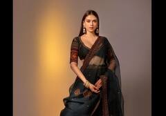 Aditi Rao Hydari Puts On An Elegant Silk Chanderi Lehenga; See All Pics