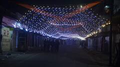 In Pics: भरतपुर में रामलला प्राण-प्रतिष्ठा कार्यक्रम का होगा लाइव प्रसारण, तस्वीरों में देखें रोशनी से जगमगाता पूरा शहर