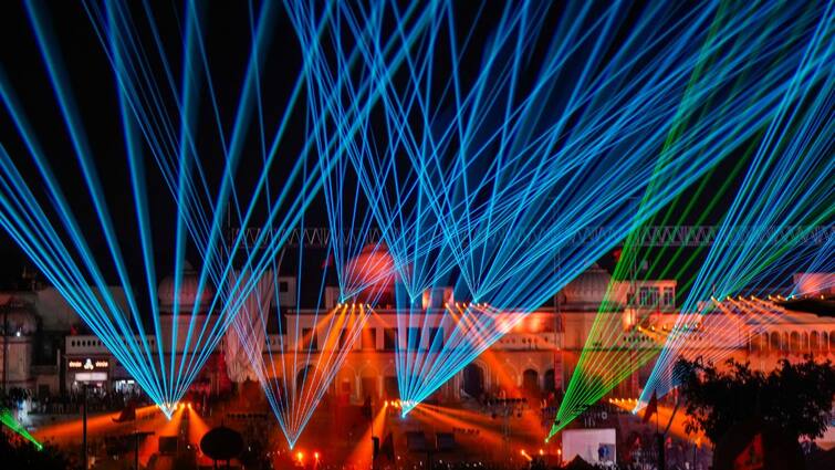 Ayodhya Saryu Ghat Illuminated with Diyas After Ram Temple Pran Pratishtha Ceremony Watch Video Ayodhya's Saryu Ghat Illuminated With Diyas After Ram Temple 'Pran Pratishtha' — WATCH