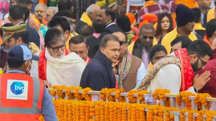 Reliance Group head Anil Ambani was also seen in Ayodhya for the consecration of Ram temple. PTI