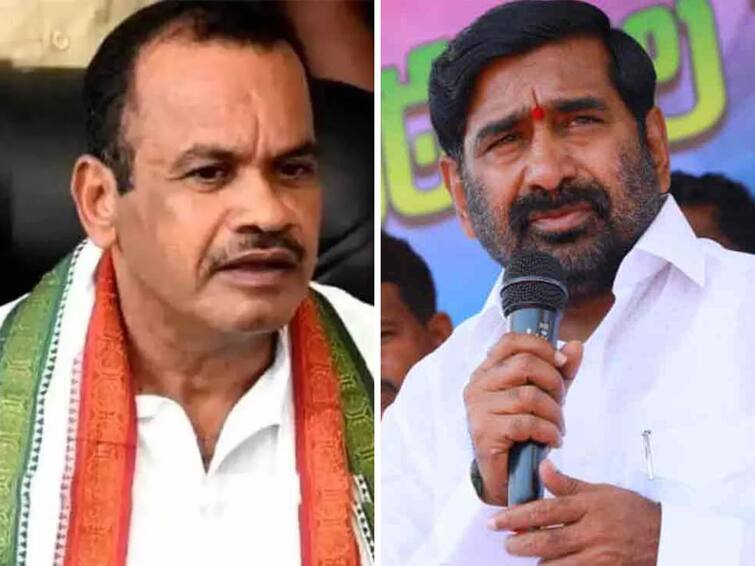 Komatireddy venkat reddy Jagadish reddy makes accuses eachother in nalgonda Komatireddy Vs Jagadish Reddy: కేసీఆర్ తర్వాత జైలుకు వెళ్లేది ఆ మాజీ మంత్రే - కోమటిరెడ్డి సంచలన వ్యాఖ్యలు