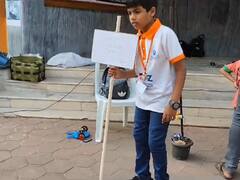 ఐదో తరగతి బాలుడు అద్భుతం! అంధుల కోసం సెన్సార్ చేతికర్ర ఆవిష్కరణ