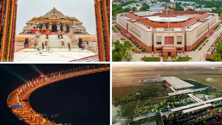 Tata Group projects of Ram Temple Parliament to the largest sea bridge  impenetrable witness to a changing India Tata Group :  राम मंदिर, संसद ते देशातील सर्वांत मोठा सागरी पूल; बदलत्या भारताचा 'अभेद्य' साक्षीदार!