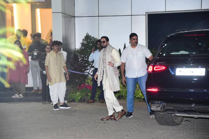 Ayushmann Khurrana arrived at the Kalina airport following receiving the formal invitation for the occasion.