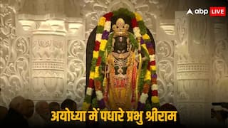 Ram Lalla Pran Pratishtha: मनमोहक मुस्कान, स्वर्ण आभूषण...अयोध्या में विराजमान हुए रामलला, पहले दर्शन का आप भी देखिए वीडियो