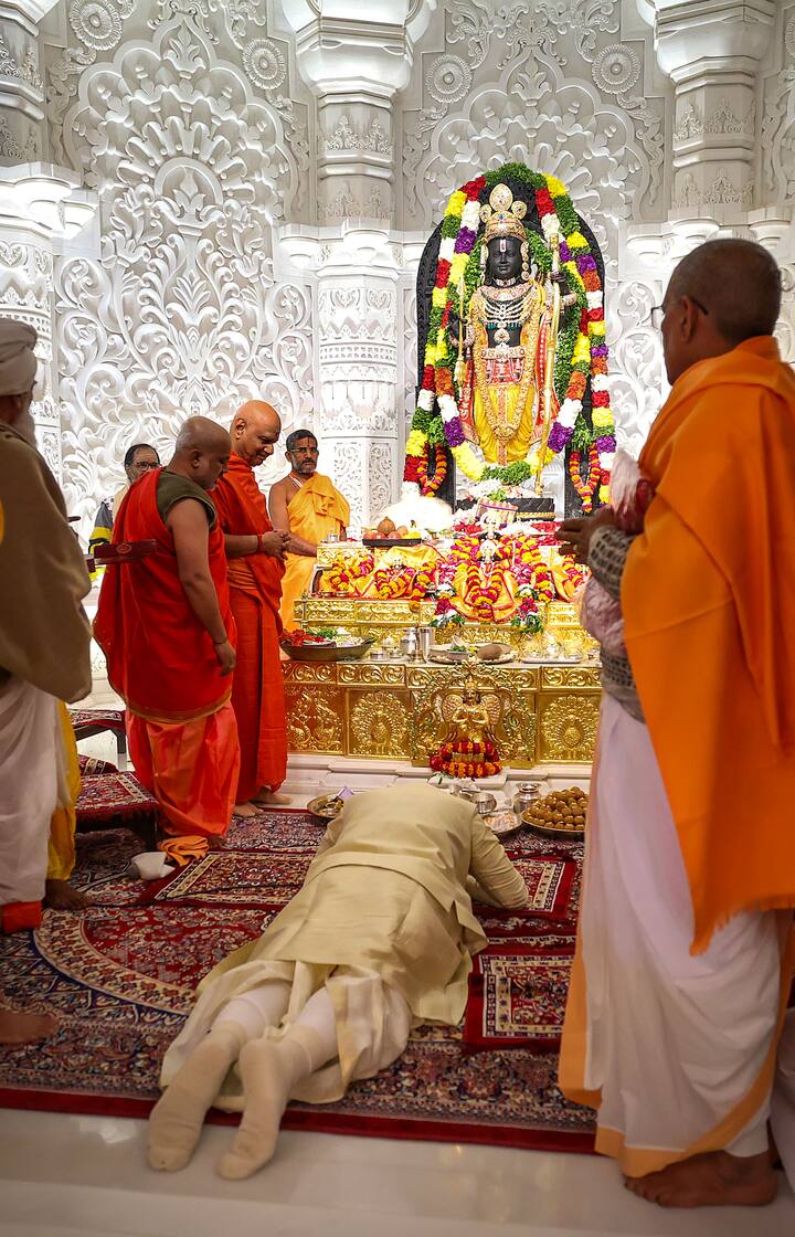 ராமர் கோவில் திறப்பு விழா சிறப்பாக நடைபெற்று முடிந்தது.