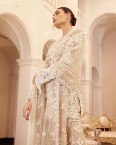 Athiya Shetty Looks Gorgeous In A White Floral Attire, Exuding Regal Aura; See Pics