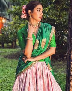 Pooja Hegde Looks Magical In Traditional Attire; SEE PICS