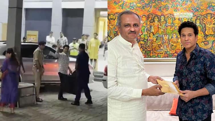 सचिन तेंदुलकर अयोध्या के लिए रवाना, राम मंदिर प्राण प्रतिष्ठा समारोह में लेंगे हिस्सा