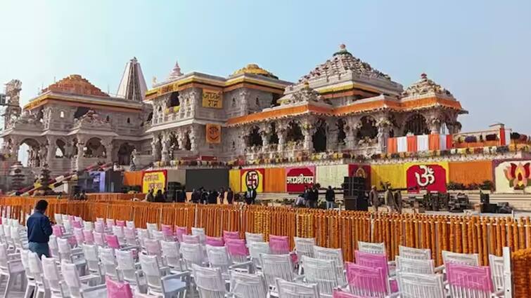 Ramlala Pran Pratishtha:  Ayodhya Ram Mandir: 13,000 security forces, anti bomb squads Ramlala Pran Pratishtha: રામલલાના સ્વાગત માટે તૈયાર અયોધ્યા, શહેર બન્યું 'અભેદ કિલ્લો', સુરક્ષામાં 13 હજાર જવાન તૈનાત