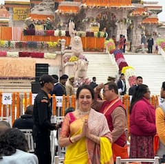 Hema Malini Shares Pics From Ram Mandir Inauguration Ceremony; Check Out