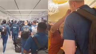 बेन स्टोक्सच्या नेतृत्वातील इंग्लंडचा संघ हैदराबादमध्ये दाखल, ECB नं पोस्ट केला व्हिडीओ