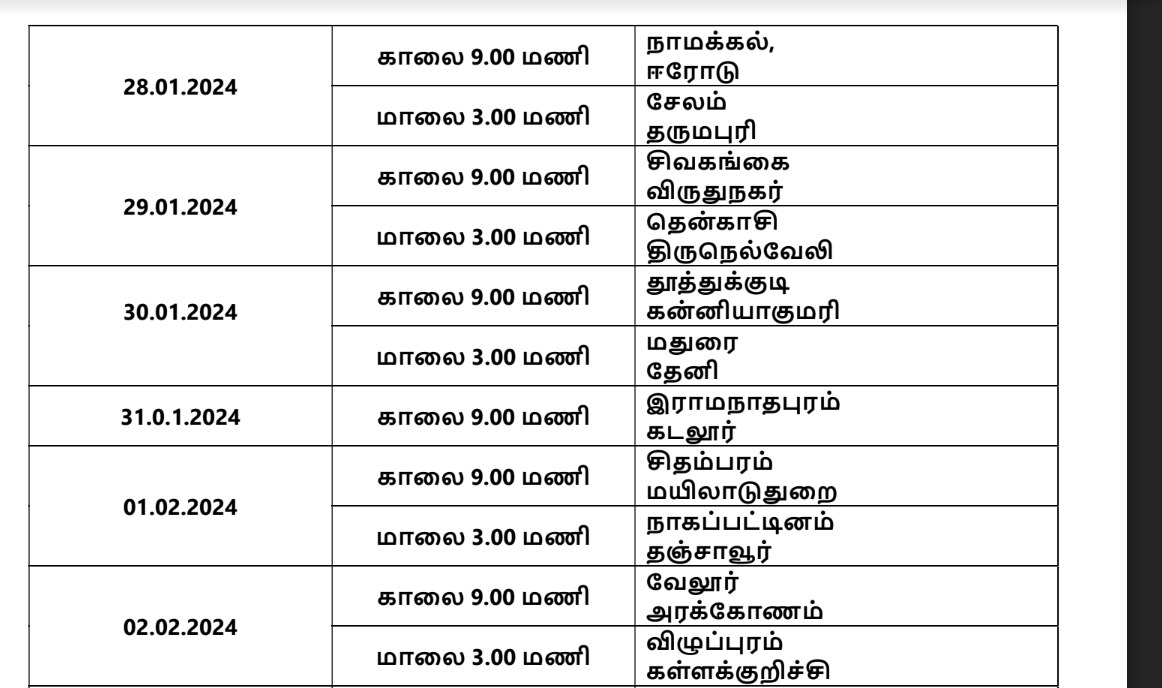 DMK: மக்களவைத் தேர்தலுக்கு தயாராகும் திமுக;  வெளியிடப்பட்ட அட்டவணை; பொறுப்பாளர்களுக்கு பறந்த உத்தரவு