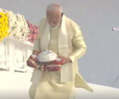 Ayodhya Ram madir : कुर्ता अन् धोतर; प्रभू श्रीराम अभिषेक सोहळ्यासाठी पंतप्रधानांचा खास पेहराव