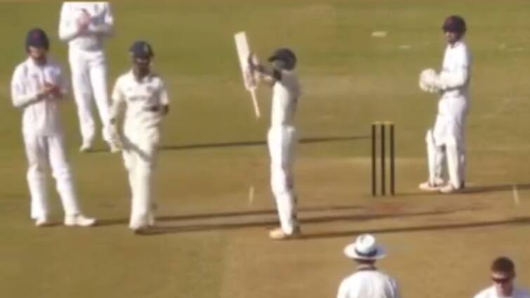 Indian batter KS Bharat dedicate his century to lord Ram against England Loins Watch video Pran Pratishtha Watch: भारतीय खिलाड़ी ने इंग्लैंड के खिलाफ जड़ा शतक, फिर भगवान 'श्री राम' को किया समर्पित; वीडियो जीत लेगी आपका दिल