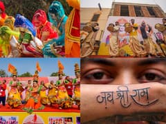 Ayodhya Ram Mandir : விழா கோலம் பூண்ட அயோத்தி நகரம்.. ஆவலாக இருக்கும் ராமர் பக்தர்கள்!