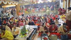 In Pics: रामलला प्राण प्रतिष्ठा के मौके पर उज्जैन में उमड़ी भक्तों की भीड़, श्रीराम के स्वरूप में दिखे भगवान महाकाल