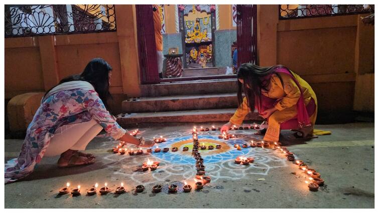 Ramlala Pran Pratishtha Bastar immersed in devotion to Lord Shri Ram lamps were lit in every house ann Ramlala Pran Pratishtha: भगवान श्री राम की भक्ति में डूबा बस्तर, घर-घर दीये जलाए गए