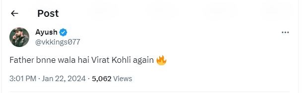 विराट कोहली ने दो टेस्ट मैच से मांगी छुट्टी, फैंस का अनुमान...जल्द दूसरी बार मां बनेंगी अनुष्का शर्मा