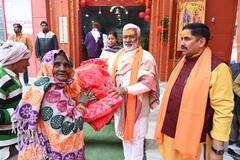 IN Pics: रामलला की प्राण प्रतिष्ठा पर राम भक्ति में डूबे स्वतंत्र देव सिंह, लखनऊ में की पूजा-अर्चना