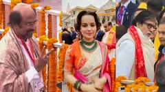 Ram Mandir Pran Pratishtha: Bollywood And South Celebs Who Have Reached Ayodhya For Ram Mandir Inauguration