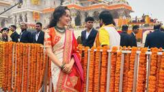 Ahead of Ram Mandir Inauguration, Kangana Ranaut Shares Glimpses From Ayodhya