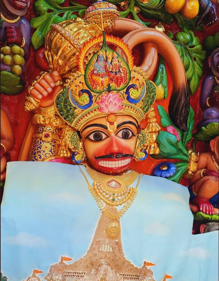 ગુજરાતના મંદિરોમાં પણ આજે રામ નામના નારાઓથી ગુંજી ઉઠ્યા છે, હાલમાં જ સમાચાર સામે આવ્યા છે,