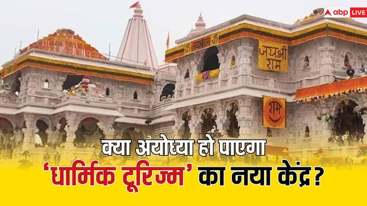 Ayodhya Ram Mandir Will Ayodhya become the new center of religious tourism abpp गूगल पर ट्रेंड, जमीन लेने को मारामारी... क्या अयोध्या बन पाएगा धार्मिक टूरिज्म का नया केंद्र?