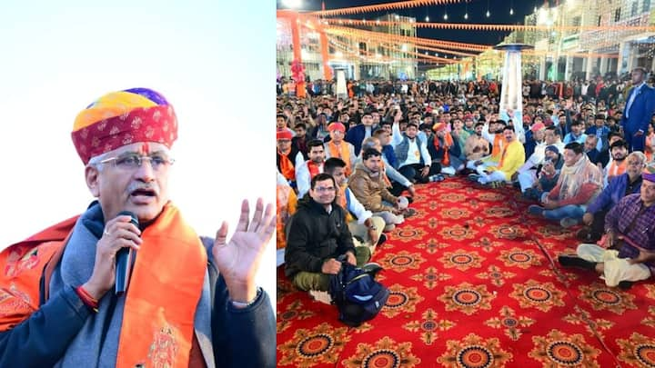 Ram Mandir Inauguration: राम मंदिर में आज रामलला की प्राण प्रतिष्ठा हो गई है. इस ऐतिहासिक अवसर पर केंद्रीय मंत्री गजेंद्र सिंह शेखावत ने कहा कि आज भारत के सौभाग्य और स्वाभिमान का दिन है.