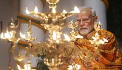 રામલલાની પ્રાણ પ્રતિષ્ઠા બાદ PM મોદીએ પોતાના આવાસ પર  મનાવ્યો રામ દીપોત્સવ, જુઓ તસવીરો