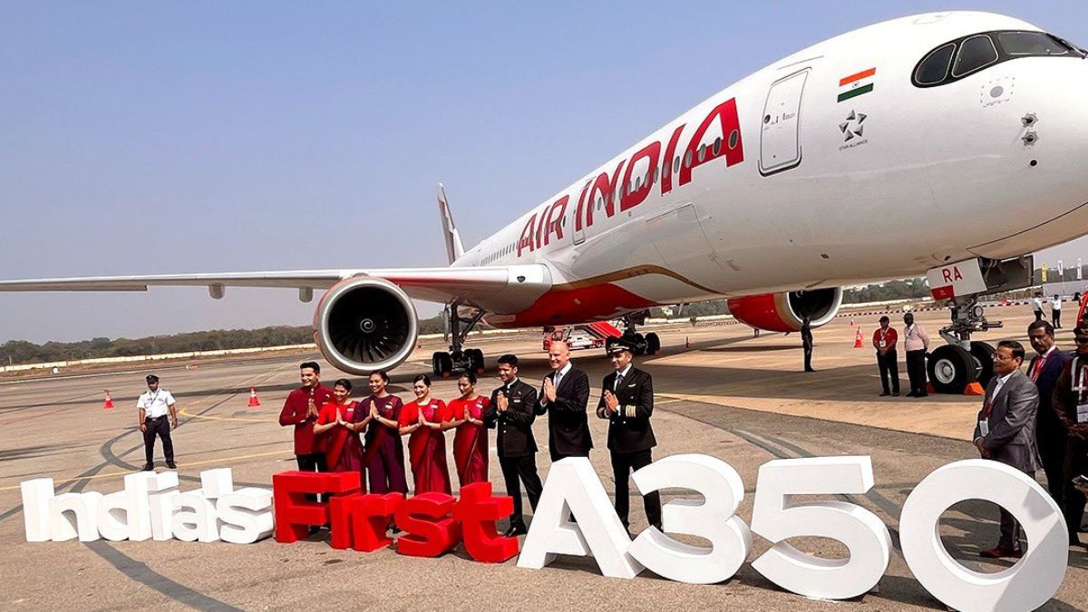 Air India begins commercial operations of A350-900 widebody aircraft
