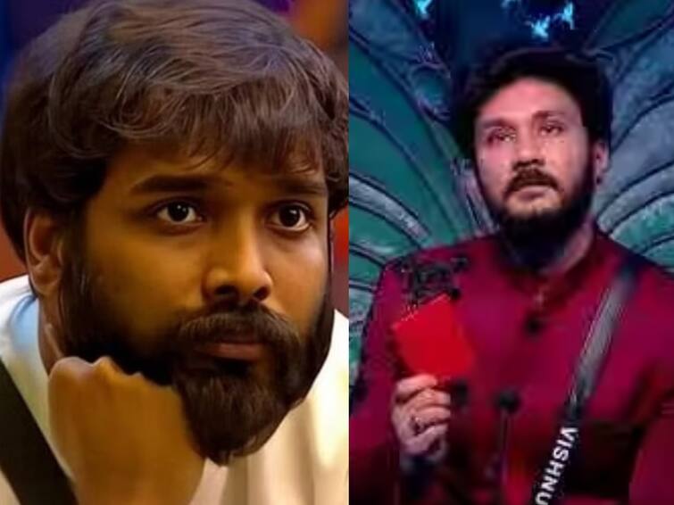 bigg boss contestant vishnu talks about accusing pradeep antony red card issue Bigg Boss Vishnu: 