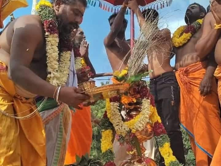 Sri Maha Mariamman Temple Kumbabhishek ceremony in karur - TNN கரூரில் ஸ்ரீ மகா மாரியம்மன் கோயில் கும்பாபிஷேக விழா; திரளான பக்தர்கள் பங்கேற்பு