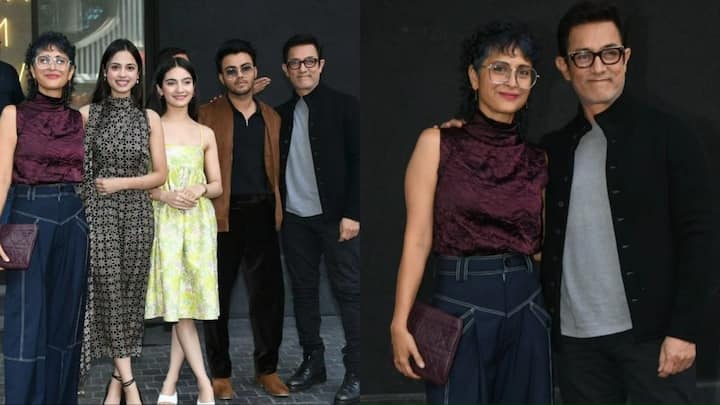 Aamir Khan Kiran Rao Movie Laapataa Ladies: आमिर खान और उनकी एक्स-वाइफ किरण राव इन दिनों अपनी अपकमिंग कॉमेडी फिल्म 'लापता लेडीज' को लेकर चर्चा में हैं हाल ही में दोनों टीम के साथ भी स्पॉट हुए.