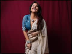 Anasuya Photos: శారీలో అనసూయ... 'మై హూ నా'లో ప్రొఫెసర్ సుష్మితా సేన్‌లా