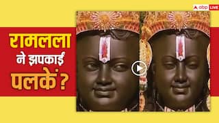 Ramlalla: अयोध्या के मंदिर में रामलला ने झपकाईं पलकें? वायरल वीडियो देखकर श्रद्धालु बोले- जय श्रीराम