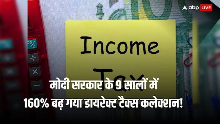 Income Tax Update: 160% jump in direct tax collection in 9 years of Modi government, ITR increased by 105%