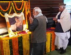 PM Modi, Kharge, Rahul Pay Tributes To Netaji Subhas Chandra Bose On Parakram Diwas. IN PICS