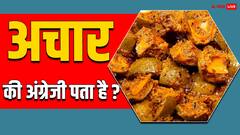 अचार को इंग्लिश में क्या कहते हैं? अंग्रेजी सीखने के टिप्स उड़ा देंगे आपके भी होश