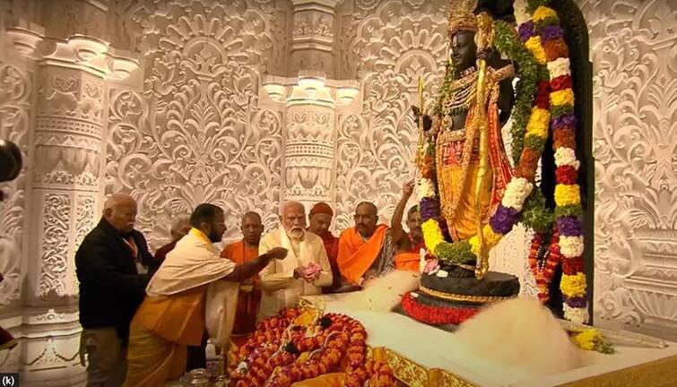 Ram Janmbhoomi, Ram Mandir Udghatan 2024: pm modi shares video of ayodhya ram mandir pran pratishtha event Ram Mandir: પીએમ મોદીએ શેર કર્યો પોતાના અયોધ્યા પ્રવાસનો વીડિયો, કહ્યું- જે કંઇપણ કાલે થયું, તે યાદોમાં રહેશે