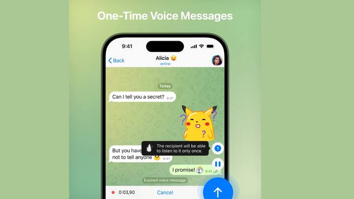 तीसरा फीचर आपको रीड टाइम कंट्रोल देता है. यानि आप ये डिसाइड कर सकते हैं कि आपका मैसेज कोई कितने बार सुन या देख सकता है. इसके लिए आपको एक फीचर तब मिलेगा जब आप मैसेज को व्यू वन्स के लिए सेट करेंगे. लीमिट खत्म होने के बाद मैसेज अपने आप डिलीट हो जाएगा.