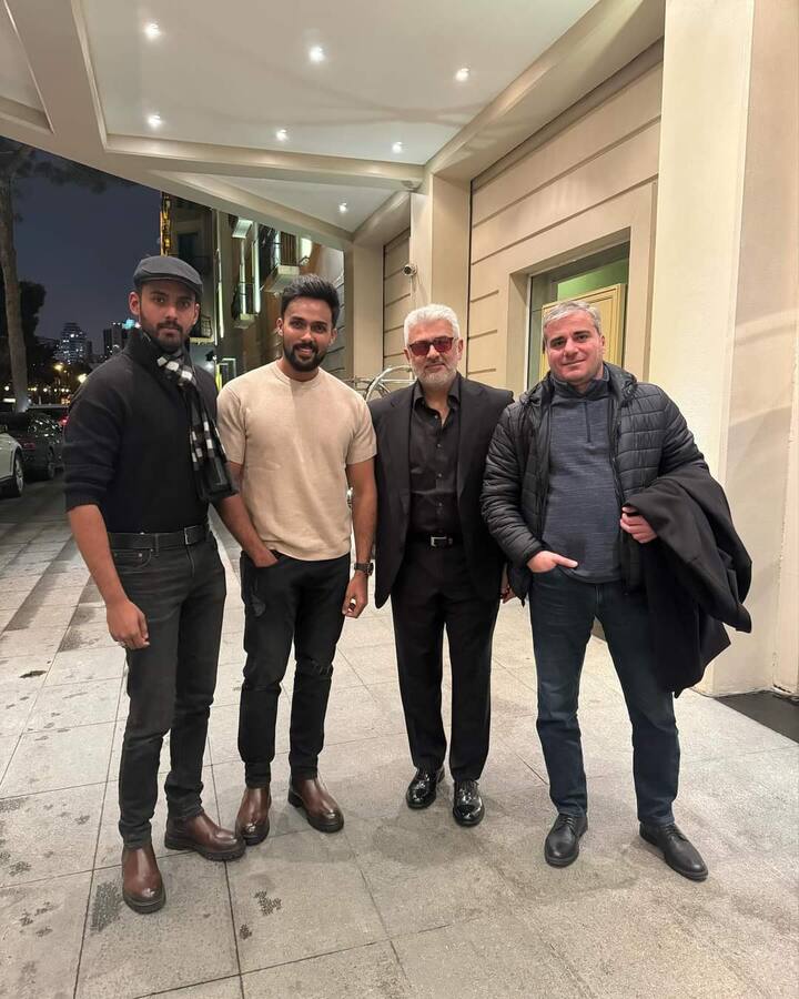 இந்நிலையில் நடிகர் அஜித்துடன் நடிகர் ஆரவ் மற்றும் சிலர் இருக்கும் டின்னர் புகைப்படங்கள் இணையத்தில் பரவியுள்ளது.