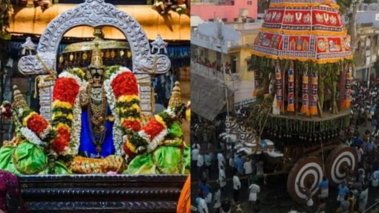 Srirangam Ranganathar Temple with chants of Ranga Ranga Govinda chanted Thai Chariot - TNN ஸ்ரீரங்கம் கோயிலில் ரங்கா ரங்கா கோவிந்தா கோஷங்களுடன் தை தேரோட்டம்