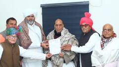 पालम 360 खाप के प्रतिनिधिमंडल ने की रक्षा मंत्री से मुलाकात, दिल्ली में की सैनिक स्कूल और भर्ती सेंटर खोलने की मांग