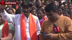 Manoj Jarange Patil : पुण्यात मराठ्यांचा जनसागर लोटला; मनोज जरांगे पाटलांच्या पदयात्रेचं 'विराट' स्वागत!