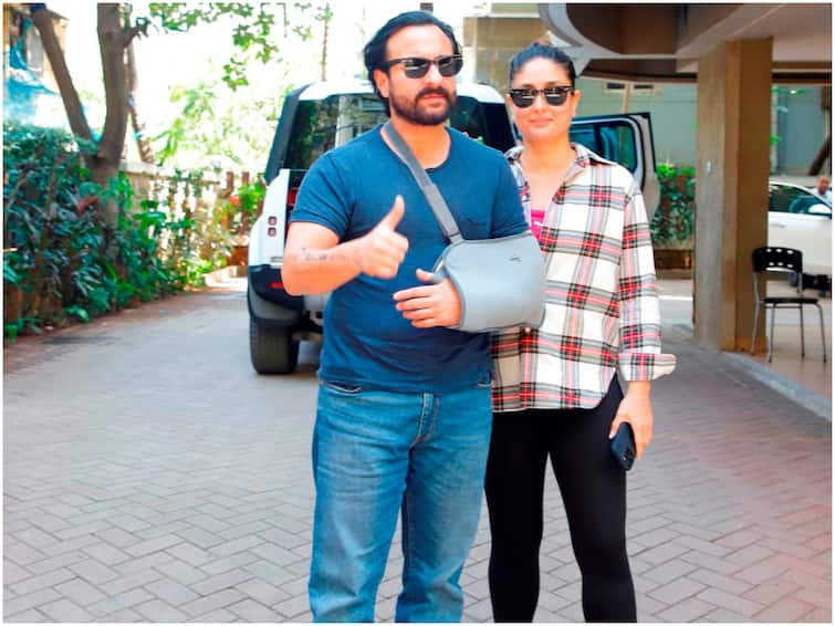 saif ali khan undergoes surgery and returns to home in bandra Saif Ali Khan: కోలుకున్న సైఫ్‌ అలీ ఖాన్‌, చేతికి కట్టుతో ప్రత్యక్షం - ‘దేవర’‌కు అడ్డంకులు తొలగేనా?