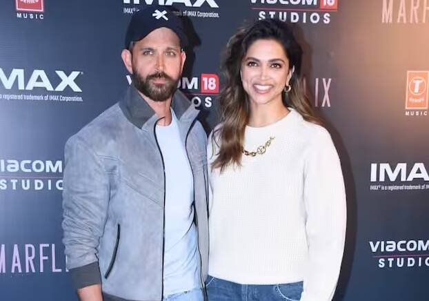 ઋત્વિક રોશન અને અનિલ કપૂર છેલ્લા કેટલાક દિવસોથી ફિલ્મનું પ્રમોશન કરી રહ્યા છે. પરંતુ આજે પહેલીવાર દીપિકા પણ 'ફાઈટર'ની ઈવેન્ટમાં જોવા મળી હતી.